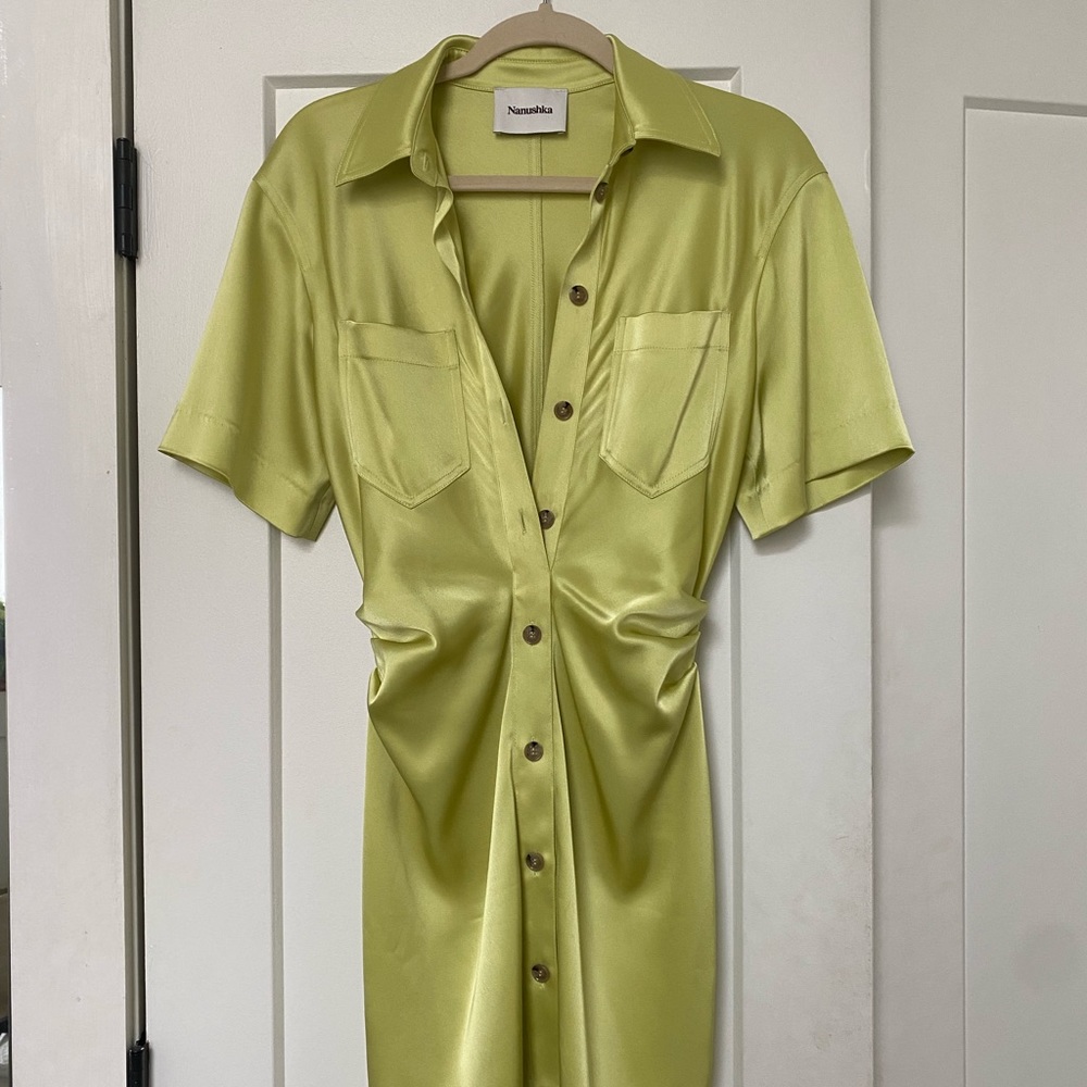 Nanushka silk dress